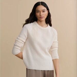 Jenni Kayne Women’s Cashmere Fisherman Sweater